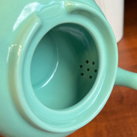 [SOLD] Old Amsterdam 2 Cup Infuser Teapot, Mint Green - Picture 8 of 11